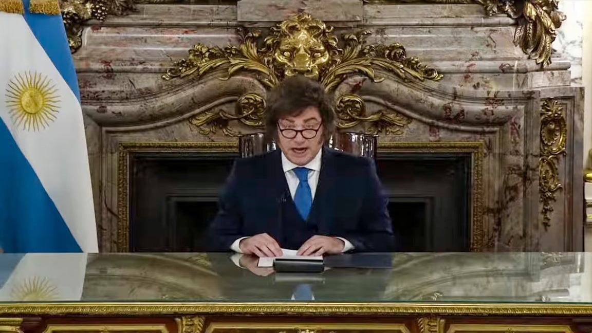 Milei presenta proyecto de reforma del BCRA ante Diputados