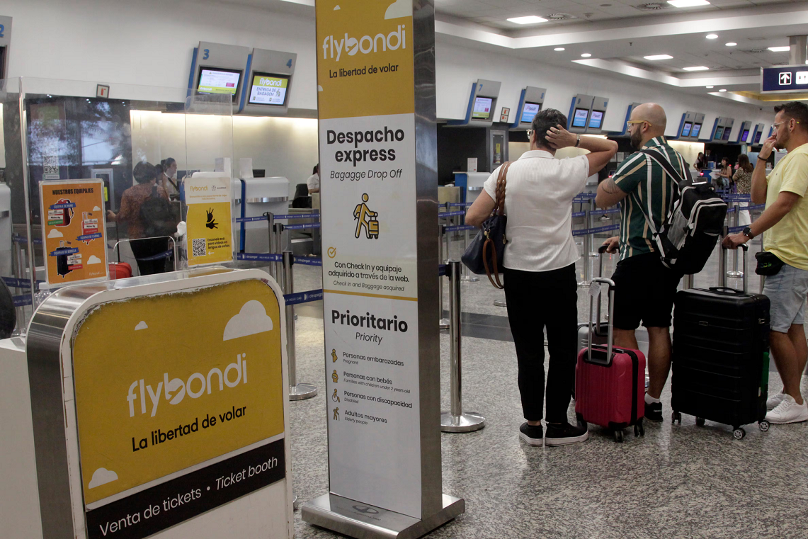 Restricciones de Brasil a Flybondi por crisis operativa y cancelaciones