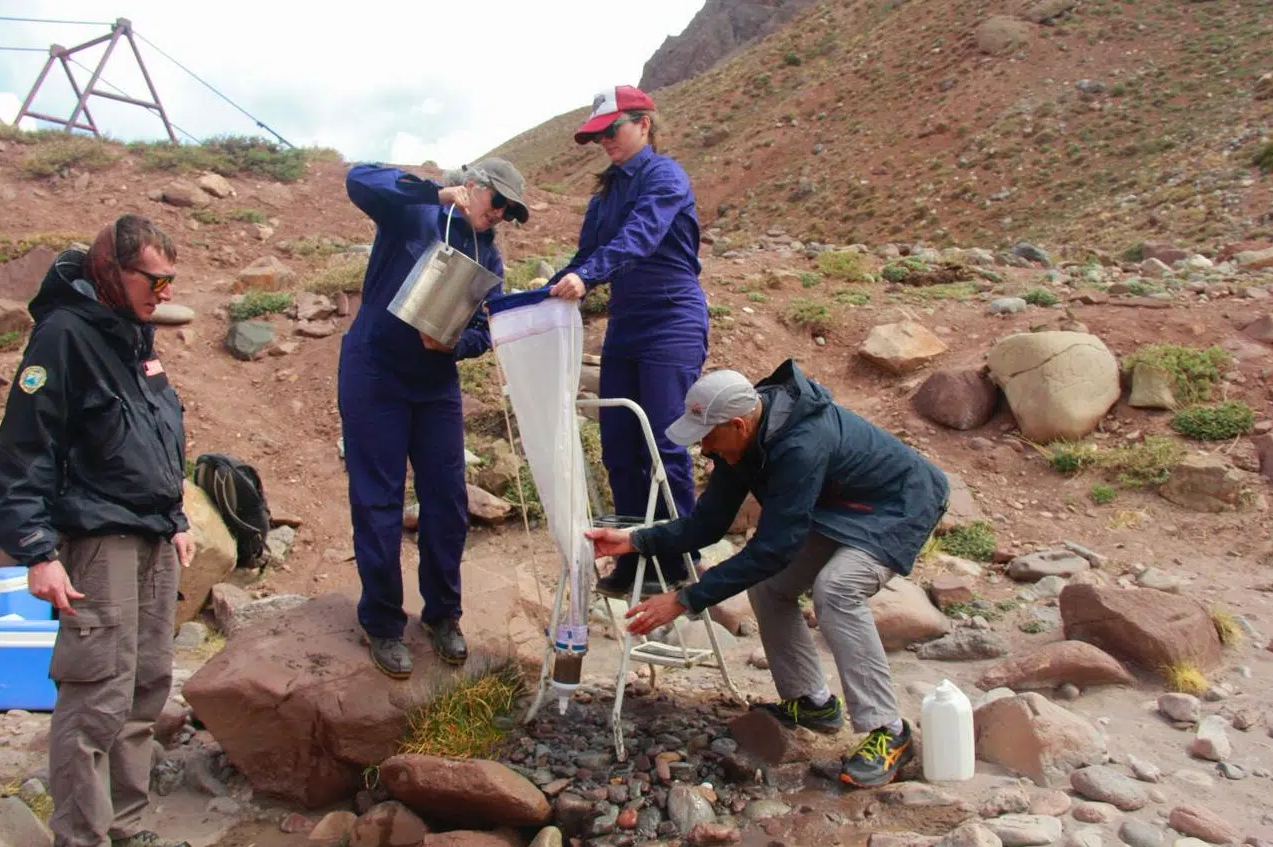 Argentina y Chile estudian la contaminación plástica en áreas montañosas