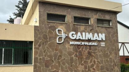 Gaiman elegirá intendente el 13 de diciembre