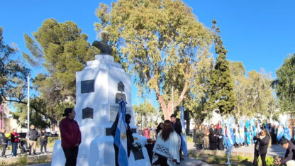 Puerto Madryn rindió homenaje al general José de San Martín