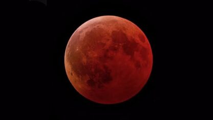 Este jueves se verá un eclipse lunar en Madryn y alrededores