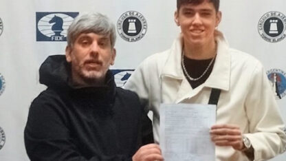 Sebastián Moreno Pérez obtuvo su Segunda Norma de Maestro Internacional