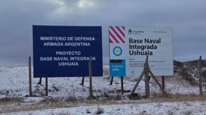 Milei destinó US$ 142 millones a la Base Naval de Ushuaia, pero no será suficiente