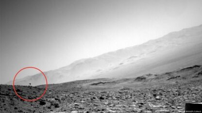 La NASA captó una misteriosa «medusa» en Marte