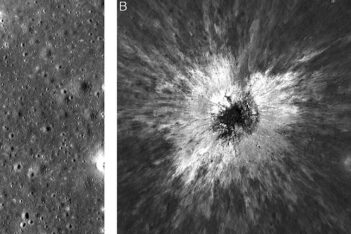 Descubren un nuevo cráter en La Luna