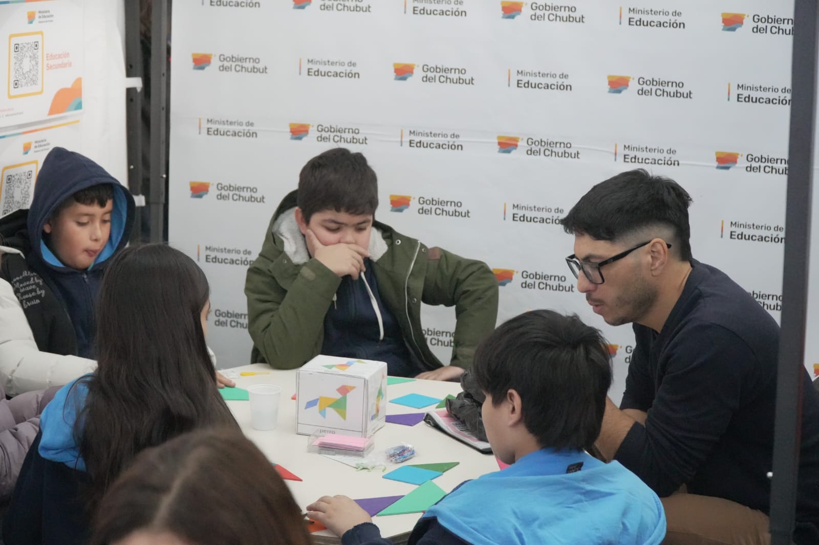 Stand del Ministerio de Educación