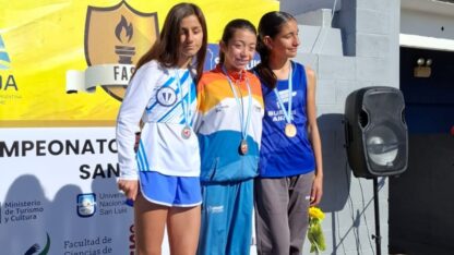 Atletismo U16: Dos medallas de oro y una de bronce