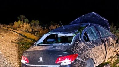 Funcionario de Chubut herido tras violento incidente vial