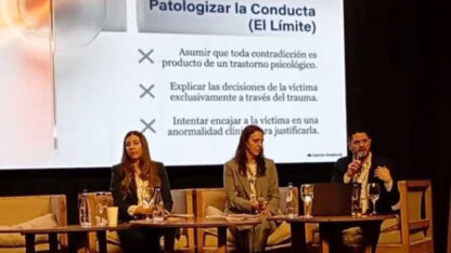 Chubut expuso su modelo de litigación con perspectiva de género