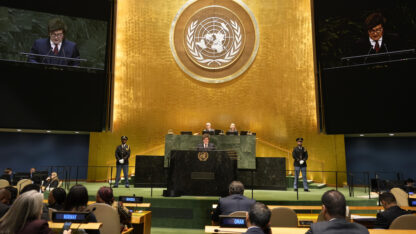 Milei criticó a la ONU y pidió la reanudación de negociaciones por Malvinas