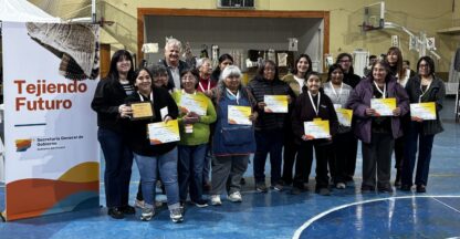 Tecka fue sede del Primer Concurso de Arte Textil de Lana del Chubut