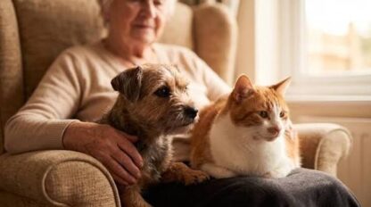 Recomiendan a los geriátricos recibir también a las mascotas