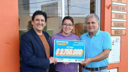 Ganó el Telebingo dos veces en poco más de un mes