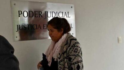 Leticia Huichaqueo obtuvo la libertad condicional