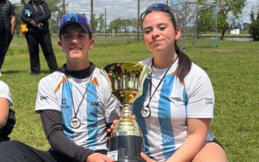 Dos chubutenses campeones de la Copa Binacional de Canotaje con la Selección
