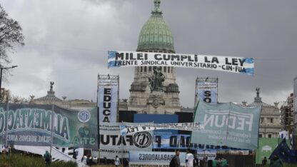Incidentes en la Marcha Federal Universitaria