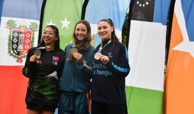 Chubut comenzó los Juegos de la Araucanía con una medalla de oro, tres de plata y dos de bronce