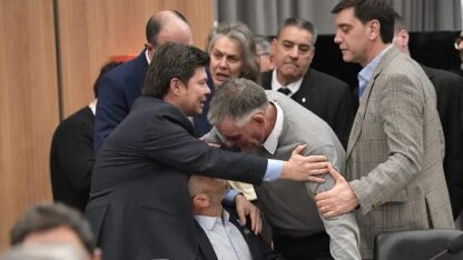 Bochornoso espectáculo en el Congreso